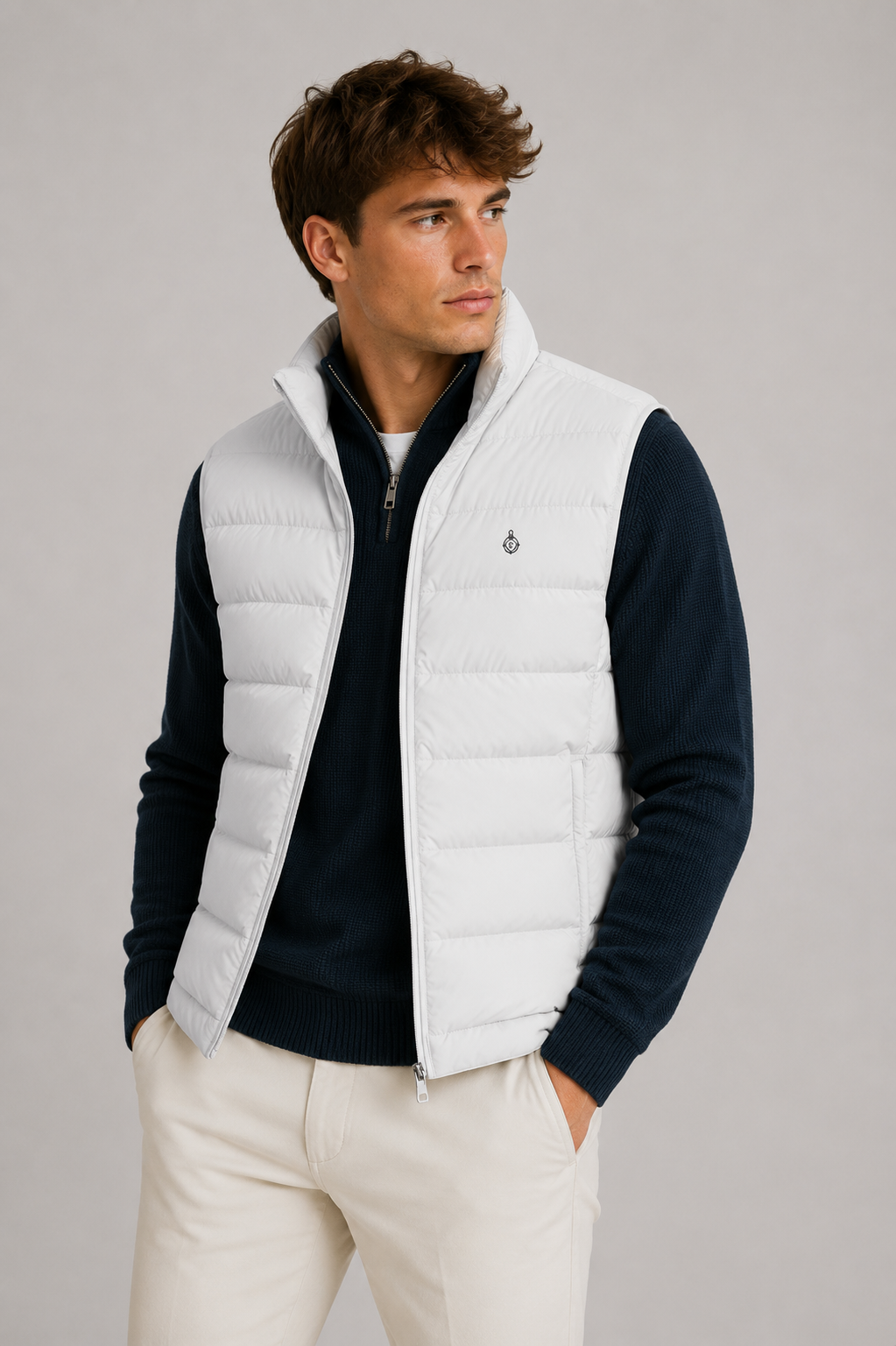 Coast Off White Climber Body Warmer