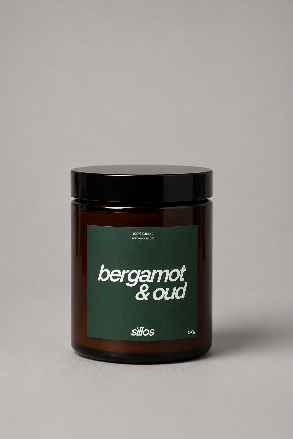 Bergamot & Oud Soy Wax Candle